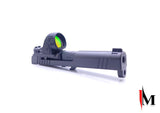 Dan Wesson DWX Optics Ready plate with integrated rear sight | Trijicon RMR footprint - Ubitzu