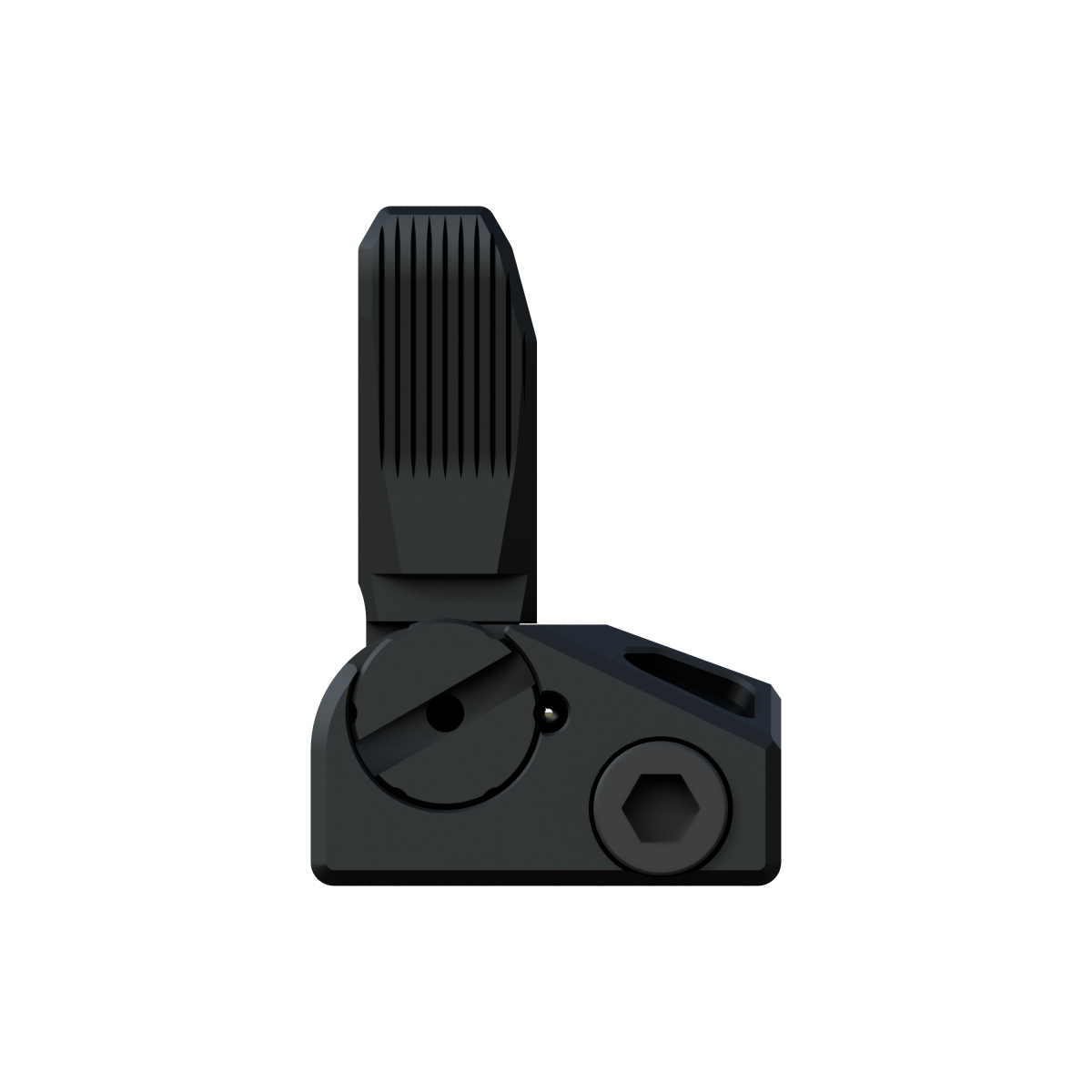 Foldable semi-adjustable sights for Picatinny [AR-15 M4 & other] | blank - Ubitzu