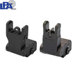 Folding adjustable sights for Picatinny base [AR-15 M4 & other] | blank - Ubitzu