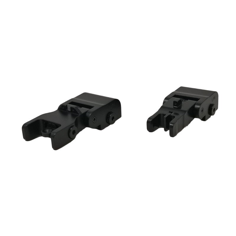 Folding adjustable sights for Picatinny base [AR-15 M4 & other] | blank - Ubitzu
