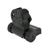 Folding adjustable sights for Picatinny base [AR-15 M4 & other] | fiber optic - Ubitzu