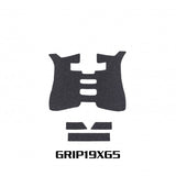 Glock 19X adhesive grip - Ubitzu