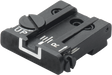 Glock [G17 G19 G26 & other] adjustable rear sight | white lines - Ubitzu