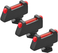 Glock [G17 G19 G26 & other] front sight | fiber optic - Ubitzu