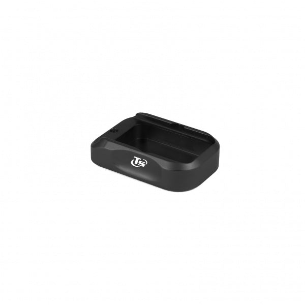 Glock [G17 G19 G34 G45] alu base pad | +1 round - Black - Ubitzu