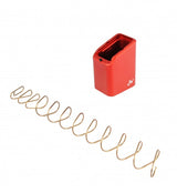 Glock [G17 G34 G45] alu base pad | +9 rounds - Red - Ubitzu