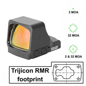 Red dot sights with Trijicon RMR footprint