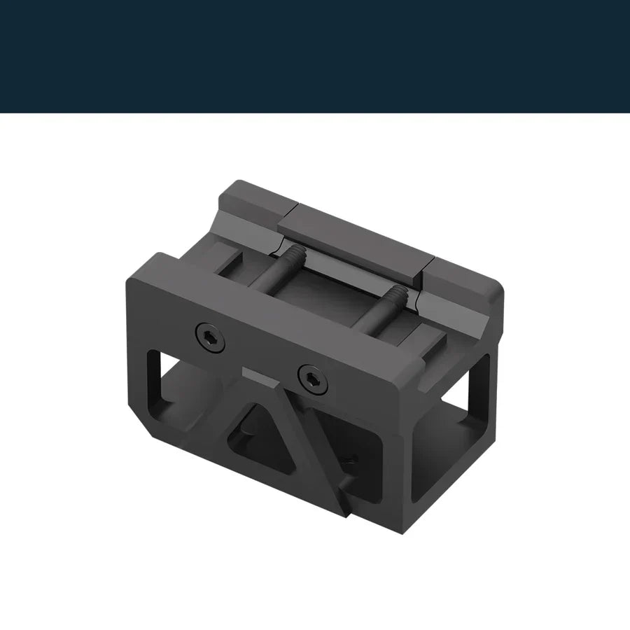 Picatinny red dot mount with raiser [32 mm] | C-More RTS footprint - Ubitzu