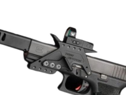 Red dot frame mount for Glock gen 4 models [G17 G22 G34 & other] | Trijicon RMR footprint - Ubitzu