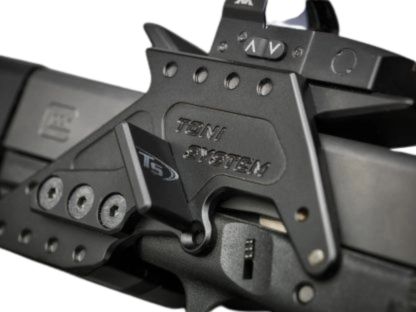 Red dot frame mount for Glock gen 4 models [G17 G22 G34 & other] | Trijicon RMR footprint - Ubitzu