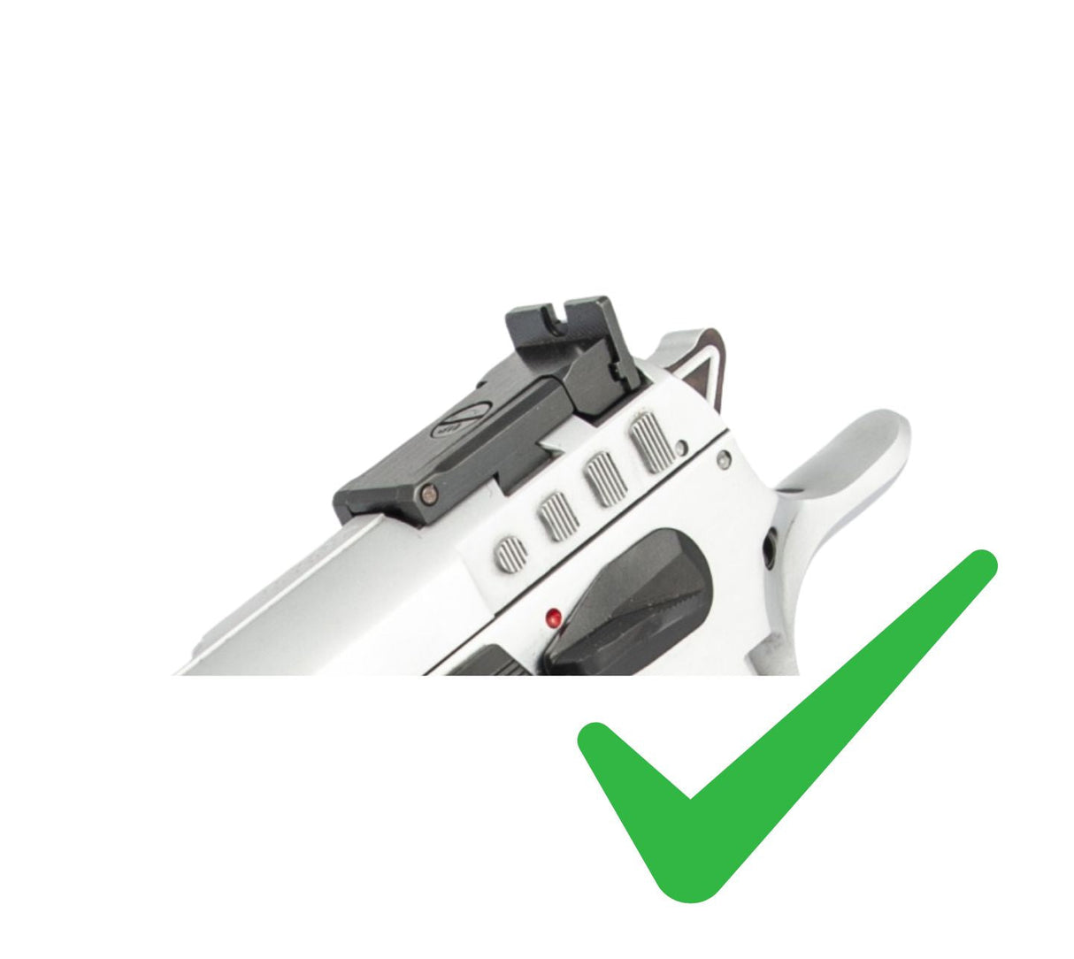 Red dot mount for Tanfoglio models | type A [RMSc DPP Docter footprint] - Ubitzu