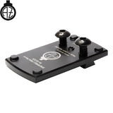 Red dot mount Glock models [G17 G19 G26 & other] | Shield RMSc footprint - Ubitzu