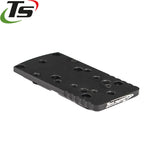 Red dot mount Glock models [G17 G19 G26 & other] | type B [RMR & RTS footprint] - Ubitzu