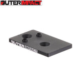Ruger 57 Optics Ready plate | type S [RMSc DPP & K-series footprint] - Ubitzu