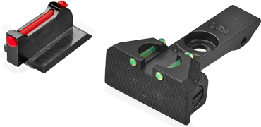 Ruger GP100 adjustable sights | fiber optic - Ubitzu