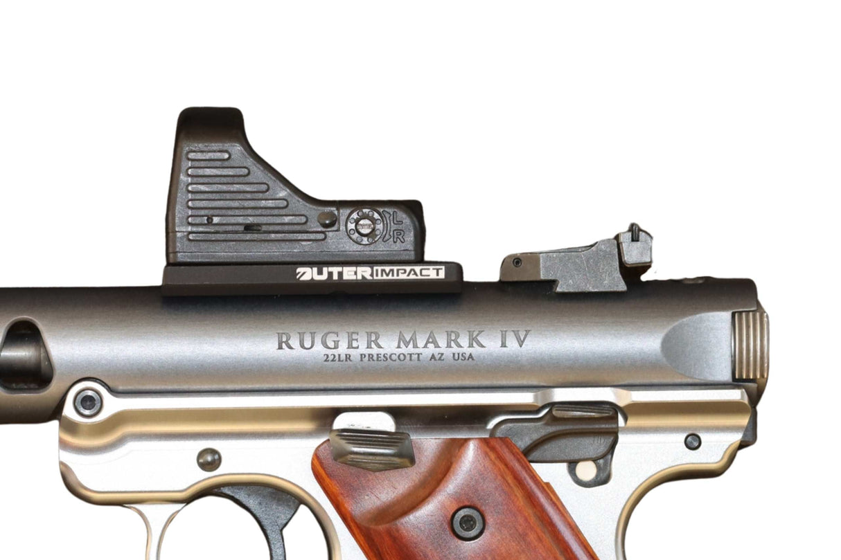 Ruger Mark III & Mark IV Optics Ready plate | type C [RMR RTS & Docter footprint] - Ubitzu