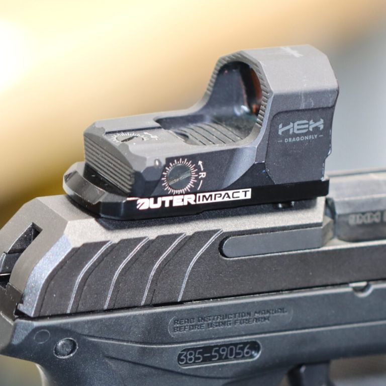 Ruger Security 9 red dot mount | type C [RMR RTS Docter footprint] - Ubitzu