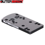 Ruger Security 9 red dot mount | type C [RMR RTS Docter footprint] - Ubitzu