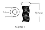 Set of screws 3pcs | M4x0.7 [T10] - Ubitzu