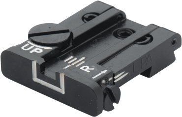 Sig [P220 P225 P226 P227 P229 P320] adjustable rear sight | white lines - Ubitzu