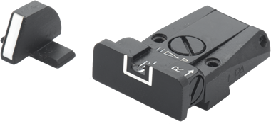 Sig [P220 P225 P226 P227 P229 P320] adjustable sights | white lines - Ubitzu