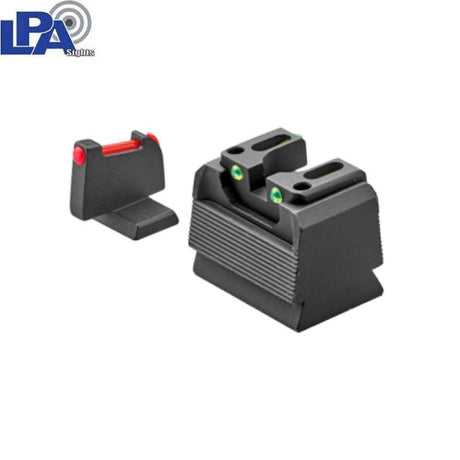 Sig P220 P226 P229 P320 & P365 Optics Ready semi-adjustable co-witness sights | fiber optic type B - Ubitzu