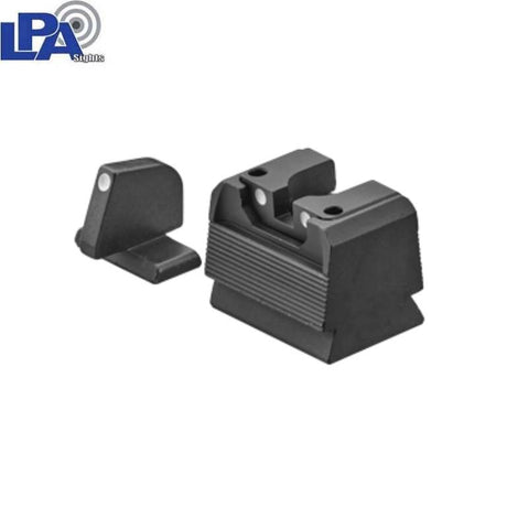 Sig P220 P226 P229 P320 & P365 Optics Ready semi-adjustable co-witness sights | white dots - Ubitzu