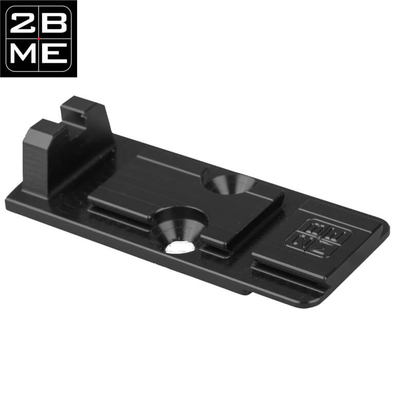 Sig P320 [models with removable rear sight] Optics Ready plate with rear sight | Aimpoint Acro footprint - Ubitzu