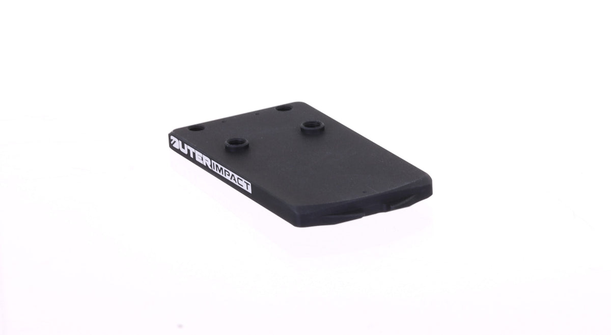 Sig P320 [models with removable rear sight] Optics Ready plate | type S [RMSc DPP & K-series footprint] - Ubitzu