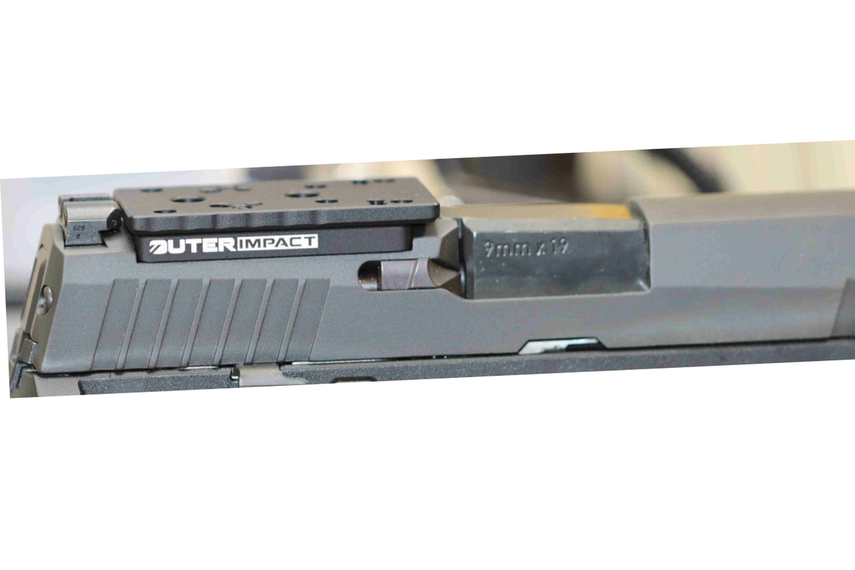 Sig P320 Optics Ready plate | type C [RMR RTS & Docter footprint] - Ubitzu
