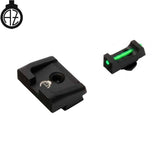 Sights for Glock [G17 G19 G26 & other] | fiber optic A - Green 1.0 mm - Ubitzu