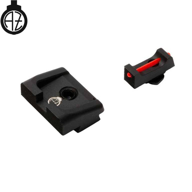 Sights for Glock [G17 G19 G26 & other] | fiber optic A - Red 1.0 mm - Ubitzu