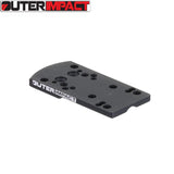 Smith & Wesson M&P [incl. M&P M2.0] red dot mount | type C [RMR RTS Docter footprint] - Ubitzu