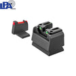Smith & Wesson M&P M2.0 Optics Ready semi-adjustable co-witness sights | fiber optic - Ubitzu