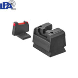 Smith & Wesson M&P M2.0 Optics Ready semi-adjustable co-witness sights | fiber optic - Ubitzu