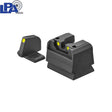 Smith & Wesson M&P M2.0 Optics Ready semi-adjustable co-witness sights | luminescent dots - Ubitzu