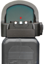 Smith & Wesson M&P M2.0 Optics Ready semi-adjustable co-witness sights | white dots - Ubitzu