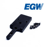 Smith & Wesson revolver [686 629 19 66 586 & other] red dot mount | Trijicon RMR footprint - Ubitzu