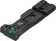 Smith & Wesson revolver [686 629 19 66 586 & other] red dot ready adjustable rear sight | fiber optic - Ubitzu