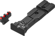Smith & Wesson revolver [686 629 19 66 586 & other] red dot ready adjustable sights | fiber optic - Ubitzu