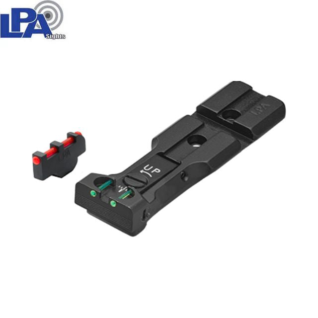 Smith & Wesson revolver [686 629 19 66 586 & other] red dot ready adjustable sights [pin-front sight] | fiber optic