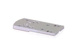 Smith & Wesson SD9 VE SD40 VE red dot mount | type C [RMR RTS Docter footprint] - silver - Ubitzu