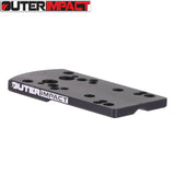Smith & Wesson SD9 VE SD40 VE red dot mount | type C [RMR RTS Docter footprint] - Ubitzu