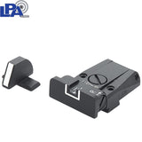 Springfield [XD,XDM] & HS Produkt [XDM HS-9 SF19] adjustable sights | white lines - Ubitzu