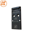 Steel red dot plate for Glock MOS | Trijicon RMR footprint - Ubitzu