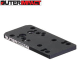 Steyr A1 [S C M L] & Steyr A2 [L9 M9 C9] red dot mount | type C [RMR RTS Docter footprint] - Ubitzu