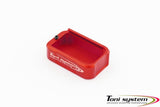 Tanfoglio alu base pad for Large Frame | +2 rounds - Red - Ubitzu