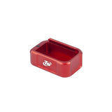 Tanfoglio alu base pad for Small Frame | +2 rounds - Red - Ubitzu