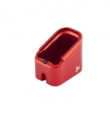 Tanfoglio alu base pad for Small Frame | +4 rounds - Red - Ubitzu