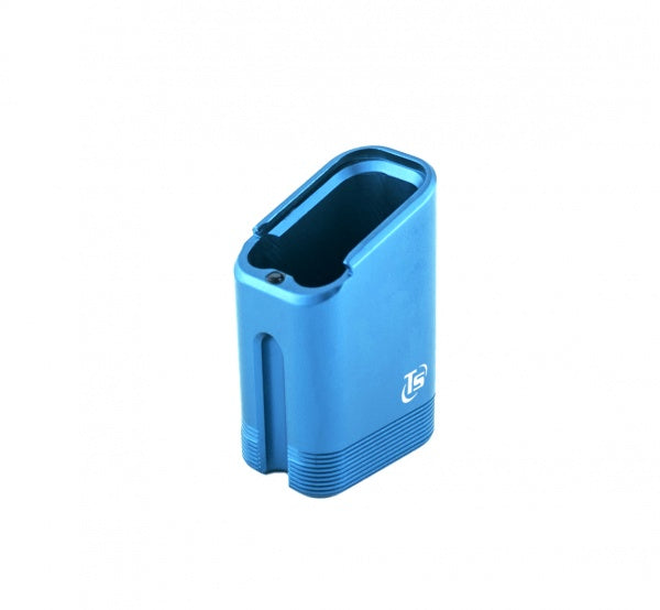 Tanfoglio alu base pad for Small Frame | +8 rounds - Blue - Ubitzu